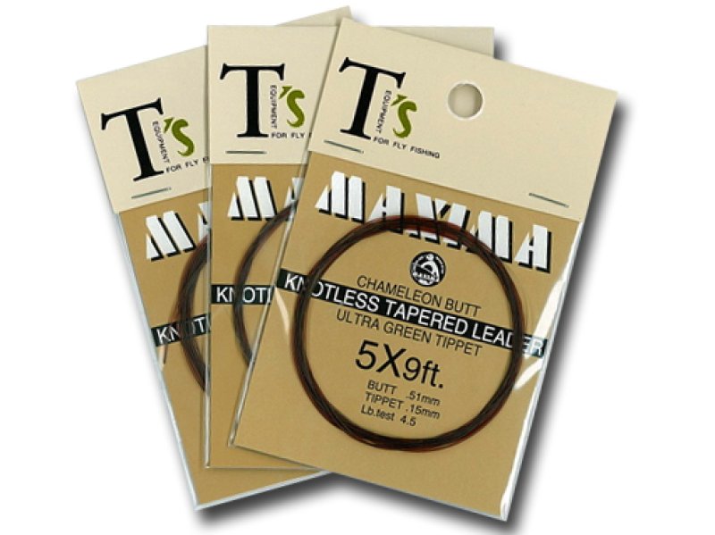 MAXIMA マキシマ テーパーリーダー 7.5ft、9ft、12ft - 鱒夢