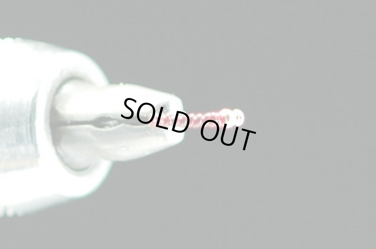 画像3: 即納 ラーバ ブラッドレッド #16 タングステンビーズ付き (3)