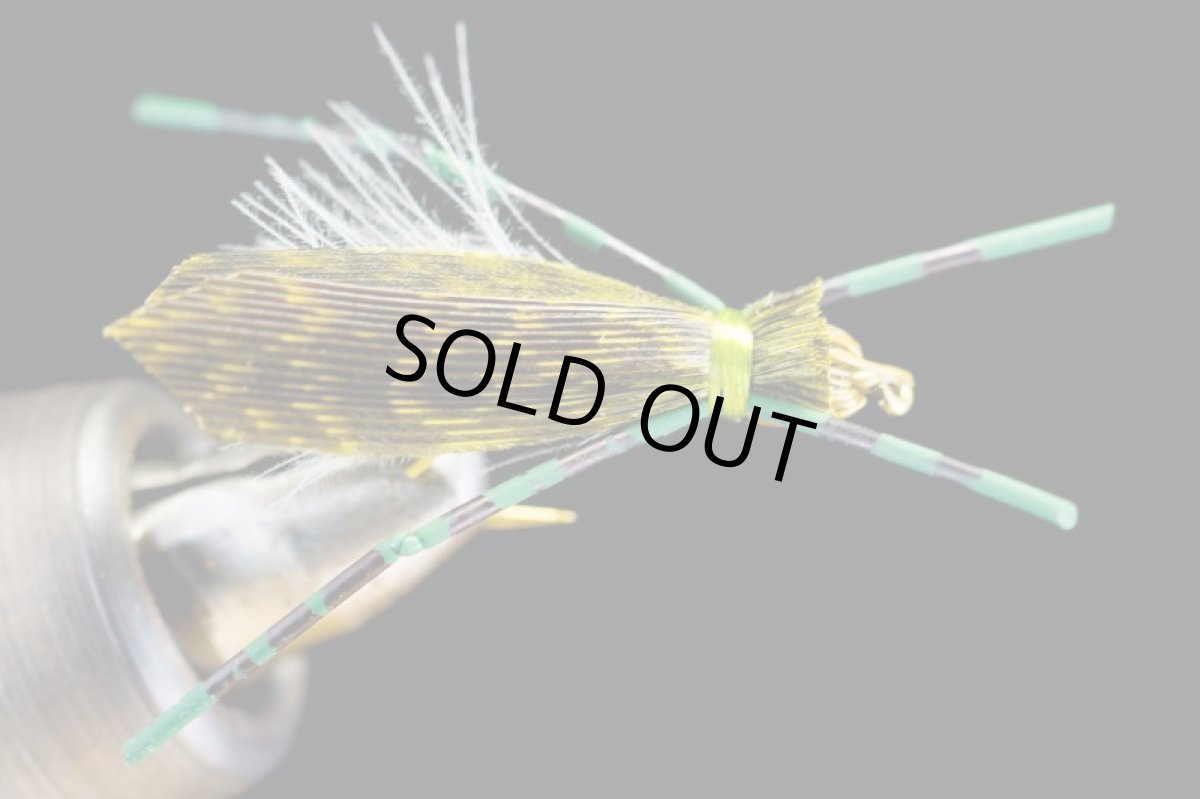 画像2: レネハロップ　CDCスプリングクリークホッパー　オリーブ　CDC SPRING CREEK HOPPER OLIVE fix (2)