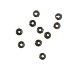 画像1: TMC タングステンビーズ ブラックラウンド TMC Tungsten Bead Black Round (1)