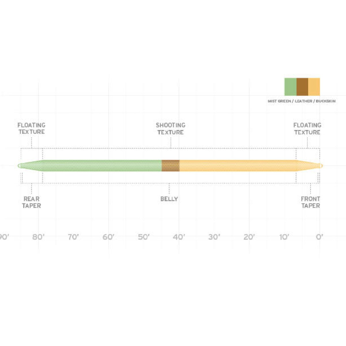 画像2: サイエンティフィック・アングラーズ/マスタリー   アンプリチュード アンプリチュード ダブルテーパー Amplitude Double Taper (2)