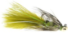 画像1: ジグラゲ　ダークオリーブ　GoFly 純国産 管理釣り場  爆釣フェザージグ　GoFly Custom Fly　Premium Trout(プレミアムトラウト) (1)