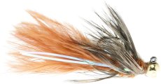 画像1: ジグラゲ　ブラウン　GoFly 純国産 管理釣り場  爆釣フェザージグ　GoFly Custom Fly　Premium Trout(プレミアムトラウト) (1)