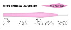 画像5: VARIVAS テーパードリーダー レコードマスター SW IGFA Class PyroRed FHT［ナイロン］ (5)