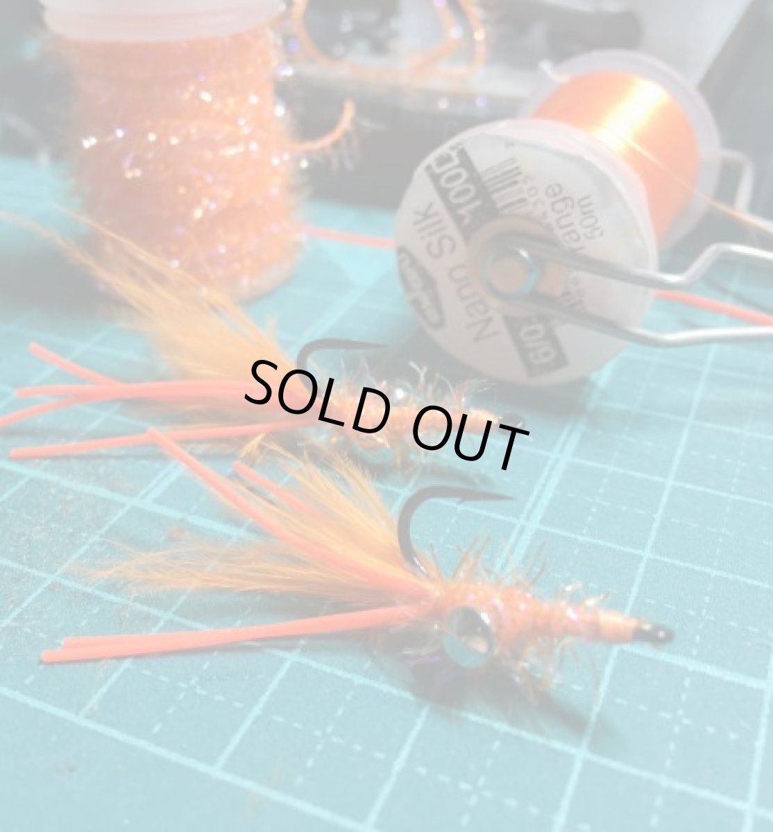 画像6: SEMPERFLI センパーフライ ナノシルク 6/0 プレデターGSPスレッド 100M (6)