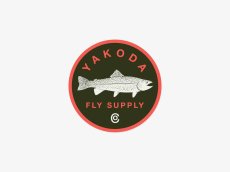 画像1: YAKODA Supply　Circle Badge Sticker サークル バッジ ステッカー (1)