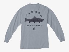 画像1: YAKODA Supply　Badge Long Sleeve Pocket Tee バッジ ロング スリーブ ポケット ティー (1)