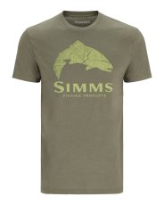 画像3: SIMMS　Wood Trout Fill T-SHirt (3)
