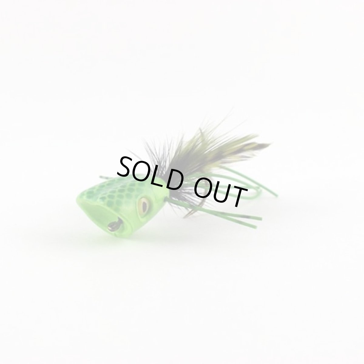 画像2: Surface Seducer - Double Barrel Bass Bug Popper Fly フライメン (2)