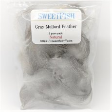 画像1: Gray Mallard Feather バルクパック　スイートフィッシュ (1)