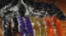 画像1: ヘアライン　シマー　ラビット　ストリップス　Hareline Shimmer Rabbit Strips (1)