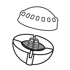 画像2: AIR-LOCK CENTERLOCK　ECHO　エコー (2)