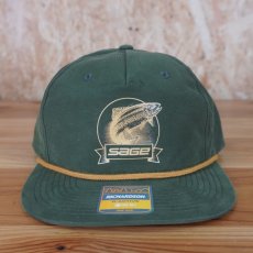 画像2: Captain's Hat - Heritage Trout　SAGE　セージ (2)
