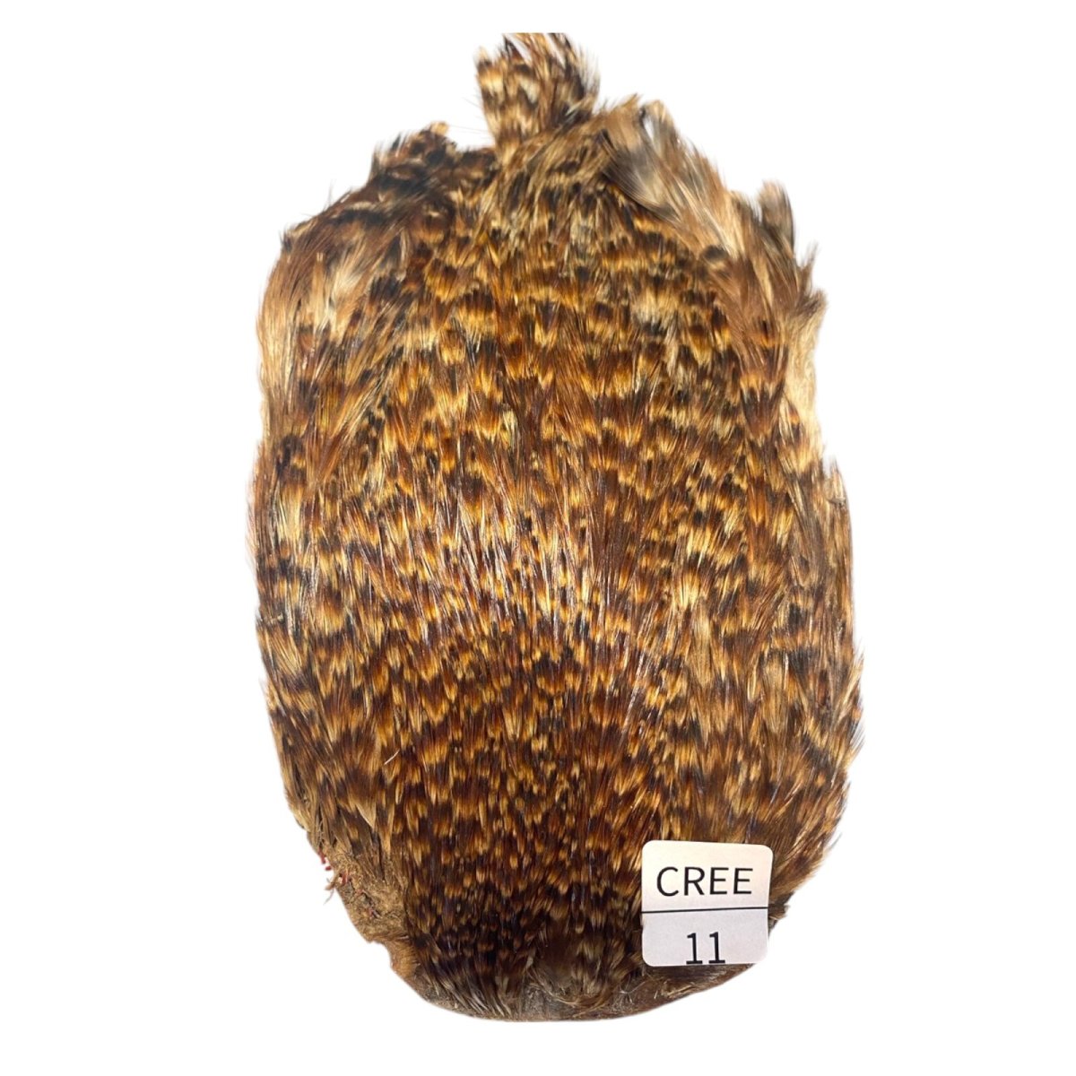 画像1: インドコックケープ India Cock Neck Cape　クリー　NO11 (1)