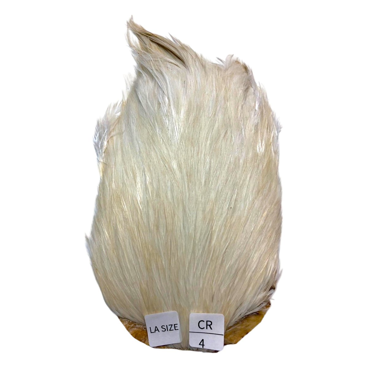 画像1: LA　SIZE　インドコックケープ India Cock Neck Cape　　クリーム　NO04 (1)