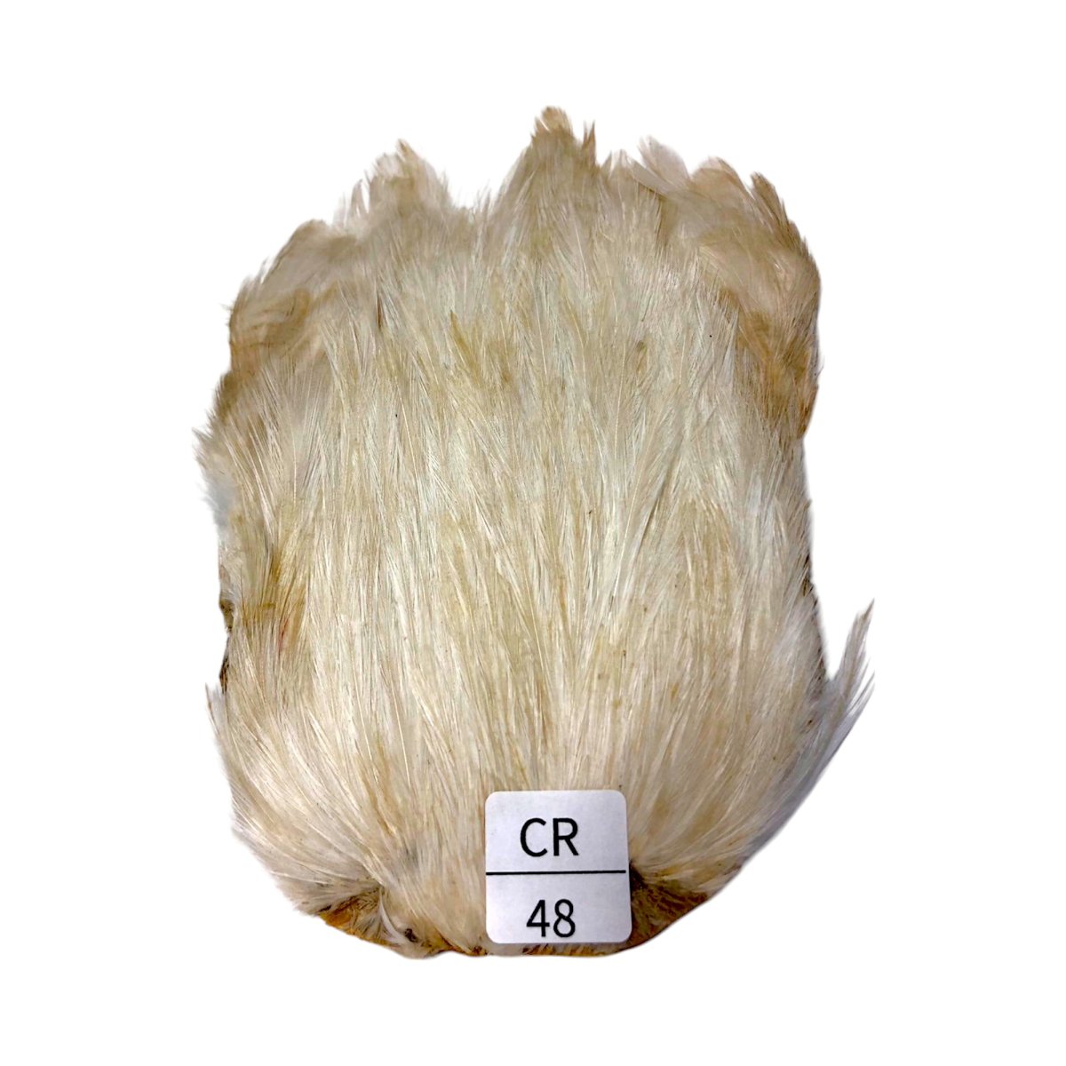 画像1: インドコックケープ India Cock Neck Cape　　クリーム　NO48 (1)