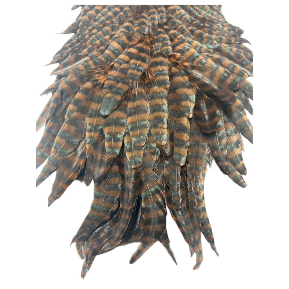 画像2:  FutureFly Signature Hen Saddle F2 GR/Coachmann Grizzly フューチャーフライ (2)