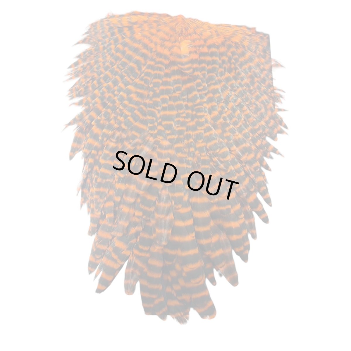 画像1:  FutureFly　Signature Hen Saddle　F4　 Orange　Grizzly　フューチャーフライ (1)