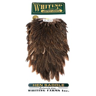 WHITING Hebart Hen Saddle ヘンサドル ワイルドタイプブラウン