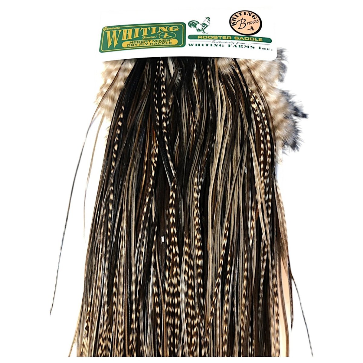 画像2: WHITING Hebart Rooster Saddle ルースターサドル ダングリズリー Bronze Grade  RS5 ホワイティング  (2)
