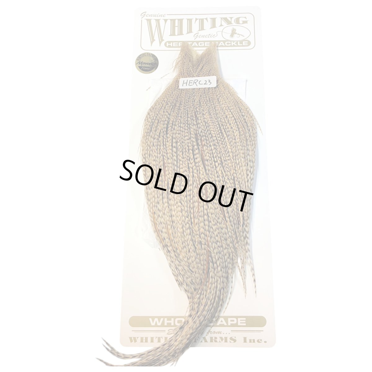 画像1: WHITING　Heritage　Rooster  Cape　ルースターケープ 　HERC23　ホワイティング　 (1)