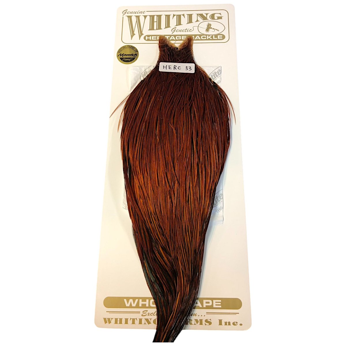 画像1: WHITING　Heritage　Rooster  Cape　ルースターケープ 　HERC33　ホワイティング　 (1)
