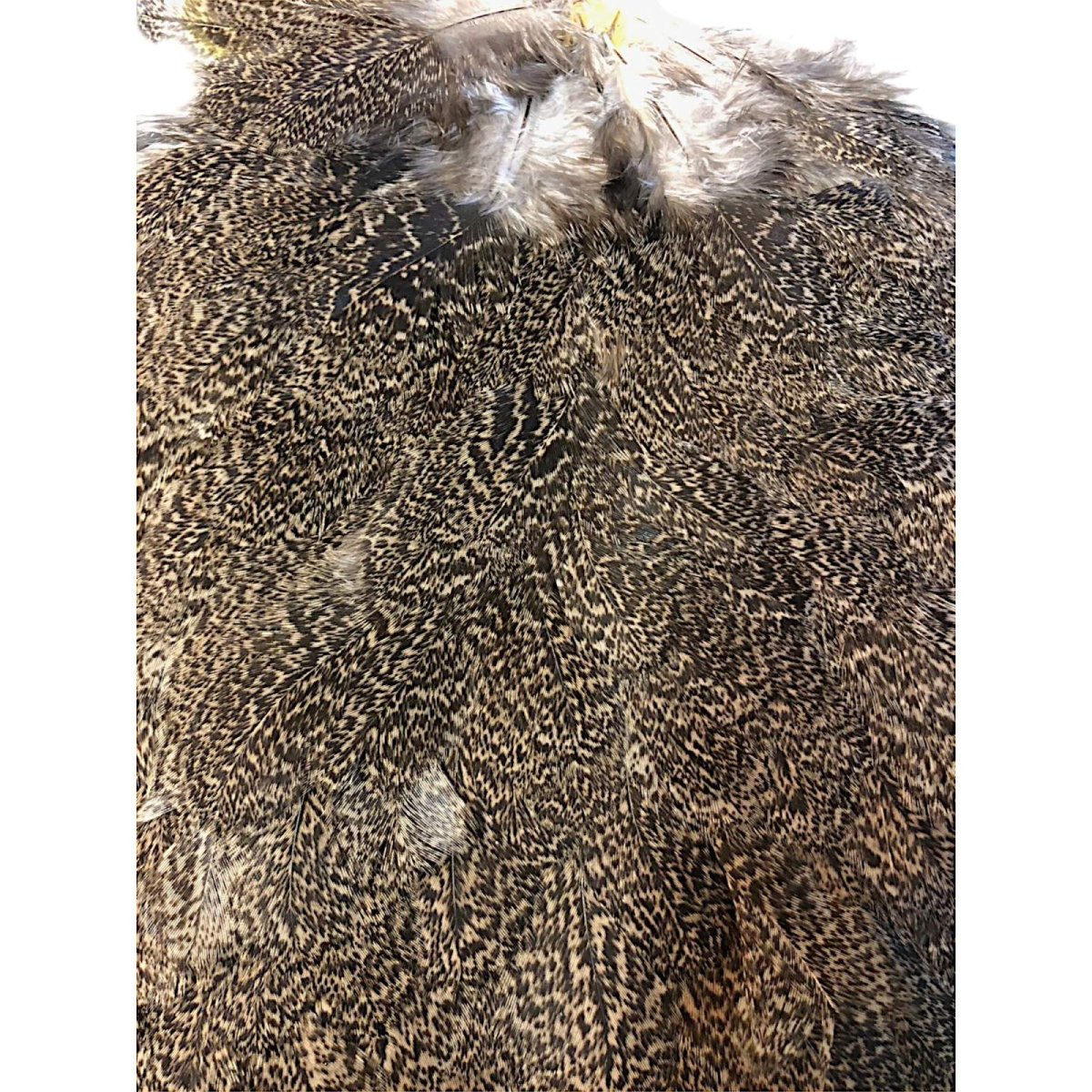 画像2: WHITING　Coq de Leon　Hen Saddle　ヘンサドル　ブラウンスペックルド　HS15　ホワイティング　 (2)