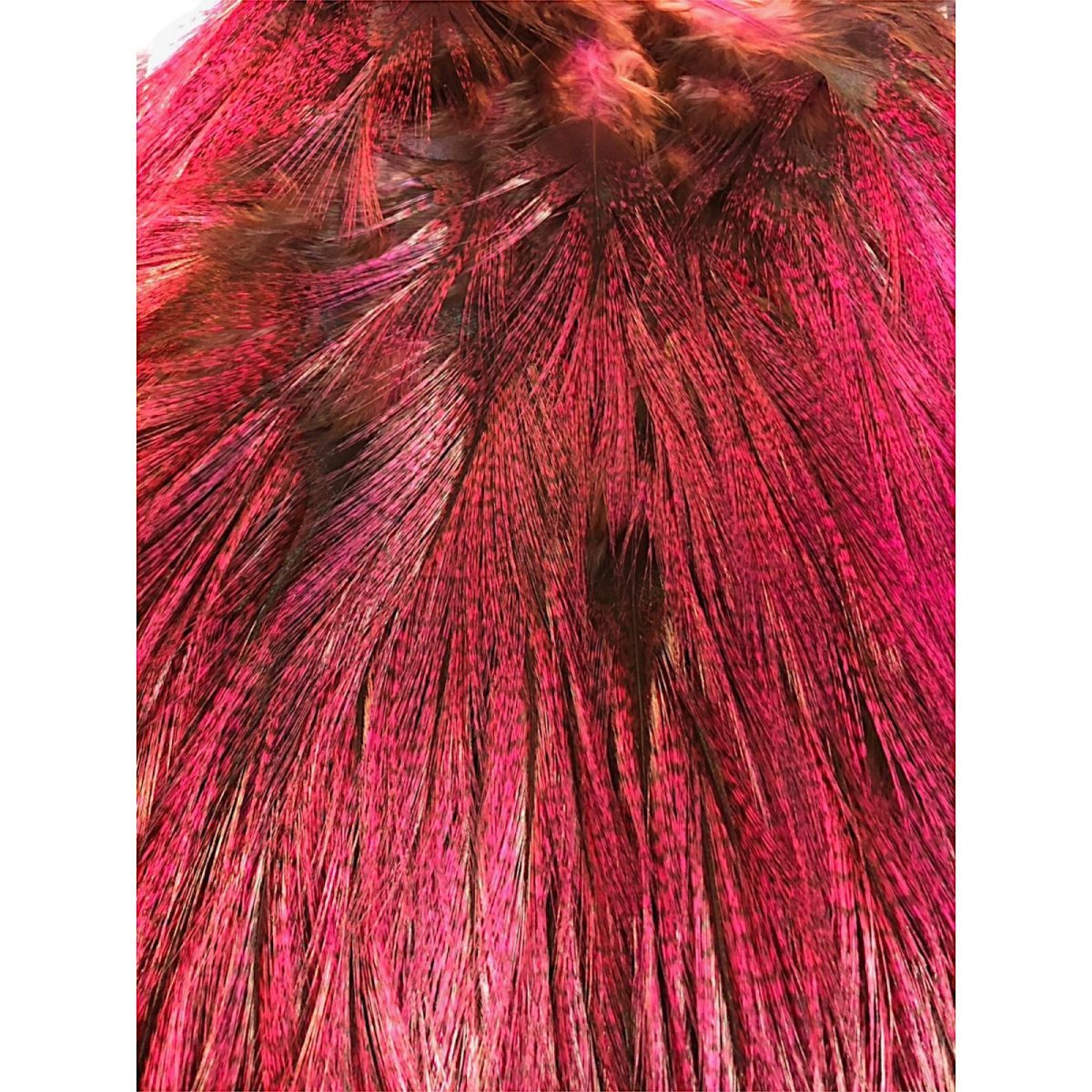 画像2: WHITING Coq de Leon Rooster Saddle ルースターサドル ダイドピンク Bronze Grade  BS10 ホワイティング  (2)