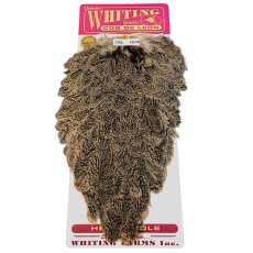 画像1: WHITING　Coq de Leon　Hen Saddle　ヘンサドル　ブラウンスペックルド　HS20　ホワイティング　 (1)