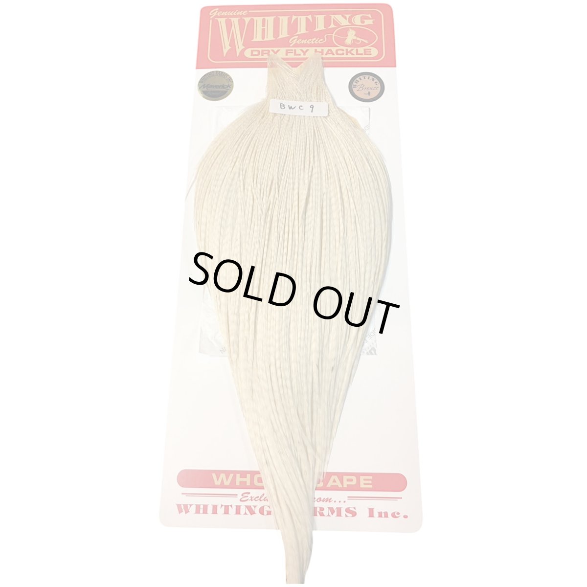 画像1: WHITING　Rooster Cape　ルースターケープ　ホワイト　Bronze Grade 　BWC9　ホワイティング　 (1)