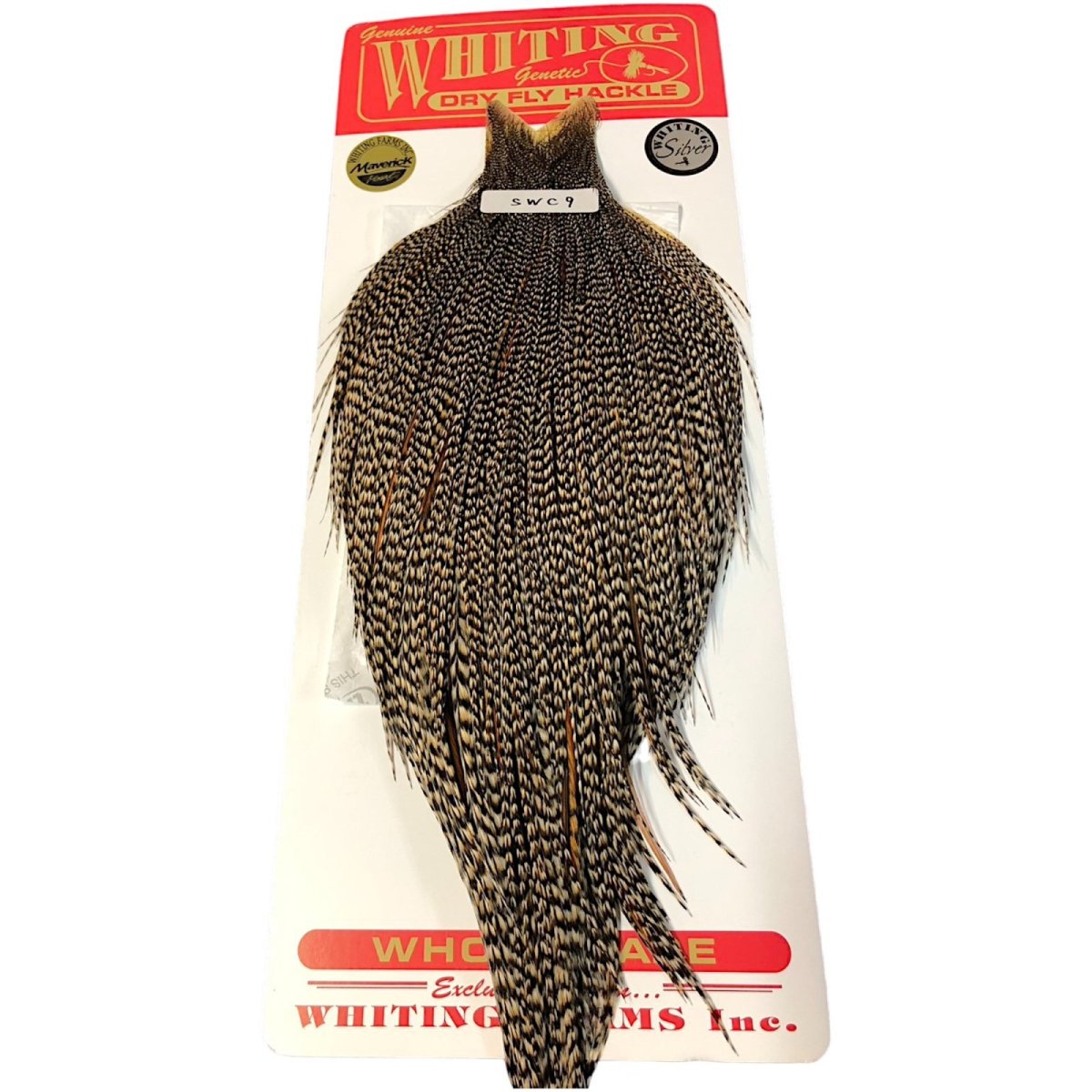 画像1: WHITING　Rooster Cape　ルースターケープ　グリズリーバリアント　Silver Grade 　SWC9　ホワイティング　 (1)