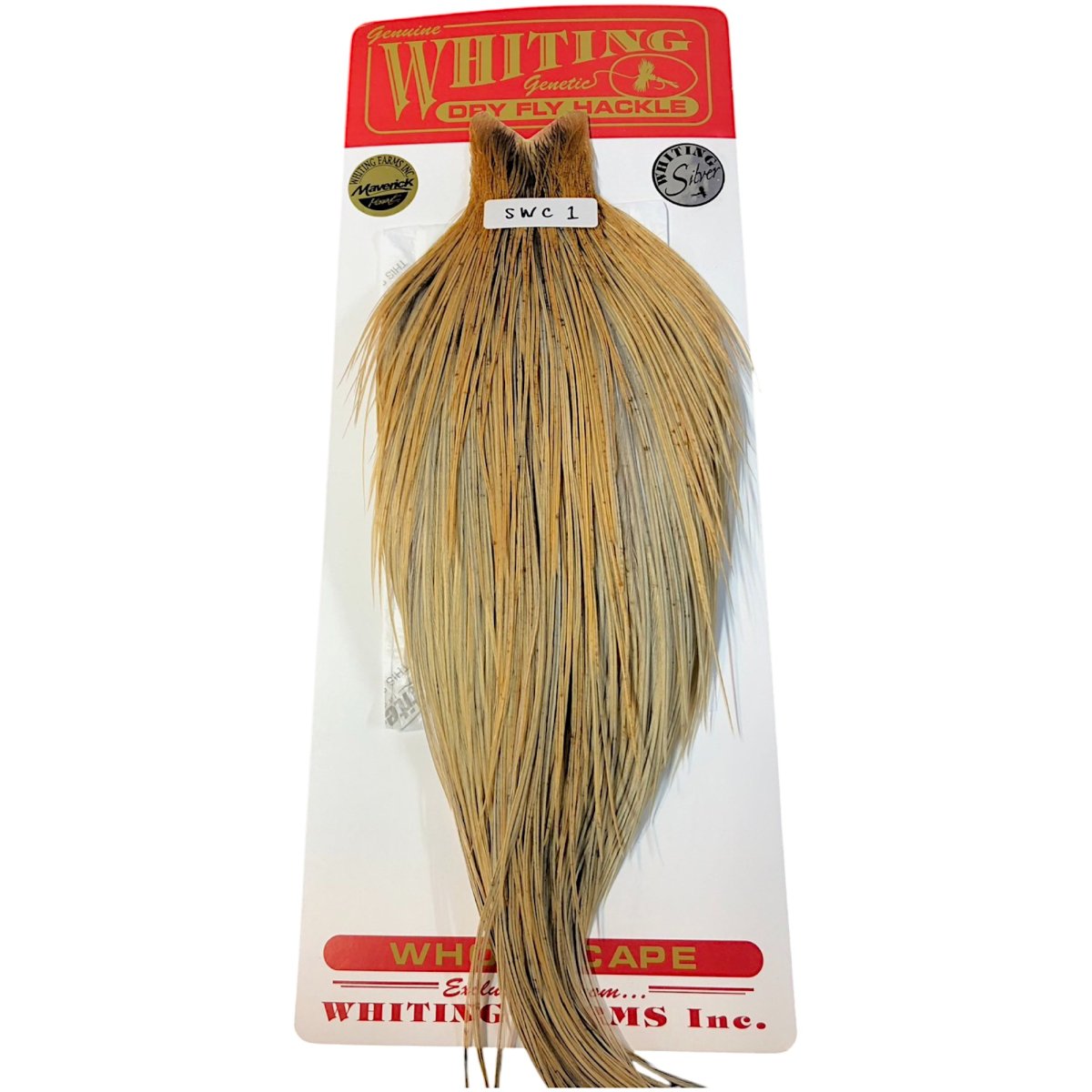 画像1: WHITING　Rooster Cape　ルースターケープ　ライトジンジャー　Silver Grade 　SWC1　ホワイティング　 (1)