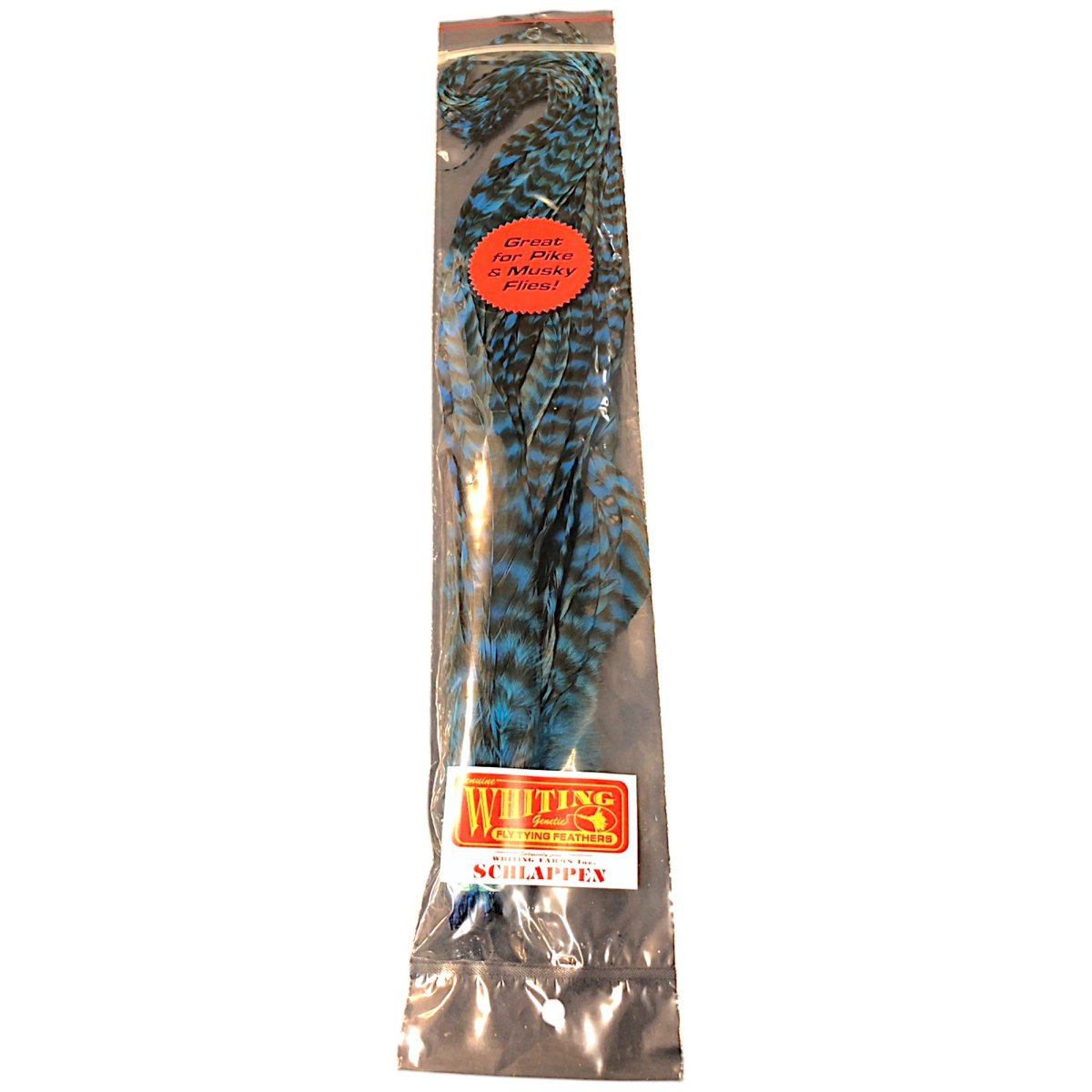 画像1: WHITING　 SCHLAPPEN 　シュラッペンバンドル10－14　グリズリーキングフィッシャーブルー　SCHBD13　ホワイティング　 (1)