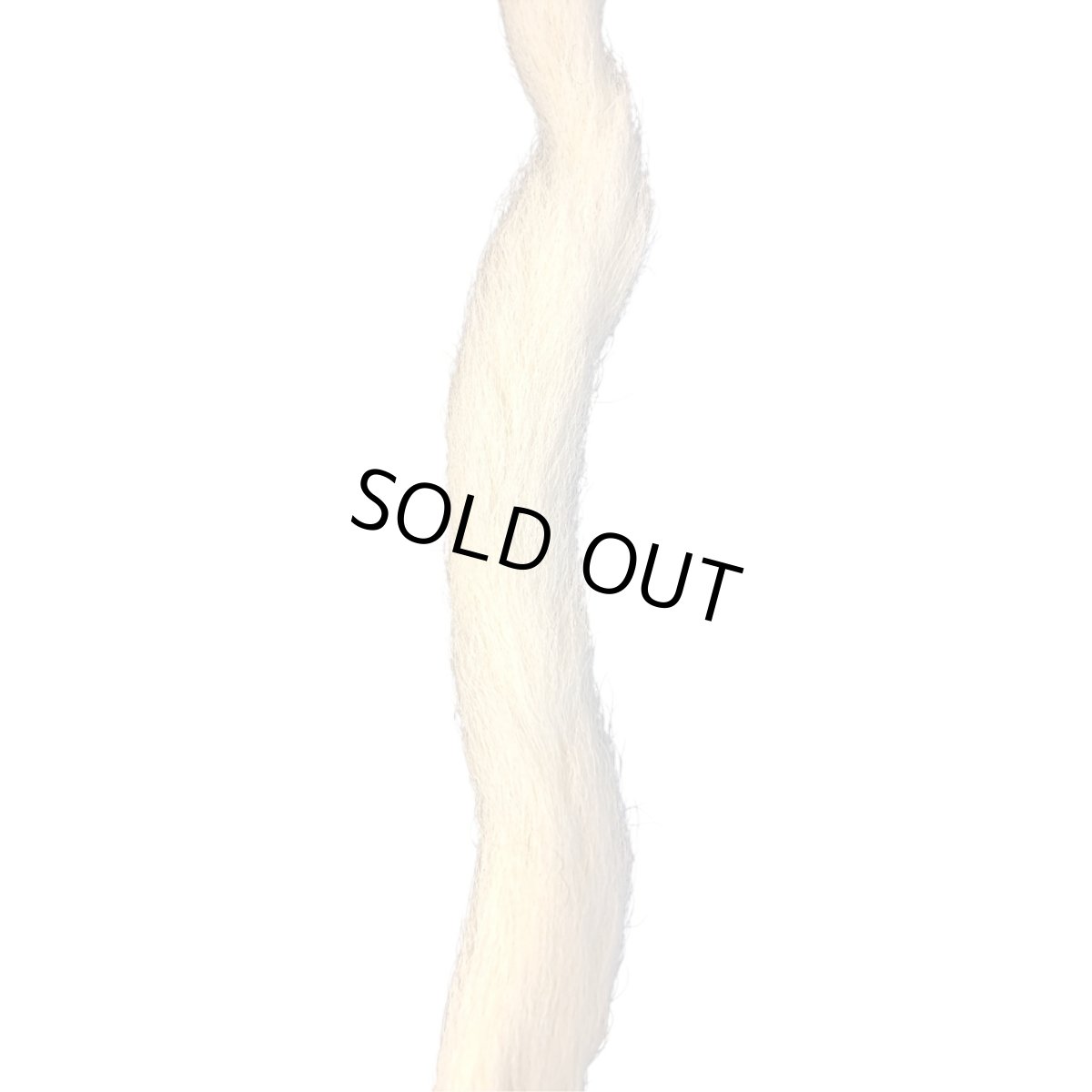 画像2: Calf Tail　カーフテール　ナチュラル　CART28　数量限定　希少マテリアル (2)