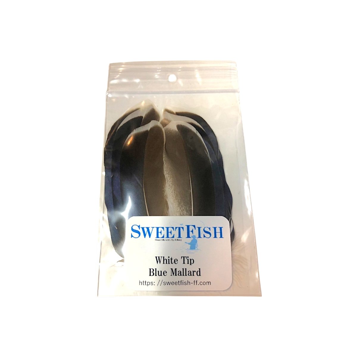 画像1: SWEETFISH　 WHITE TIP BLUE MALLARD 　ホワイトティップブルーマラード (1)