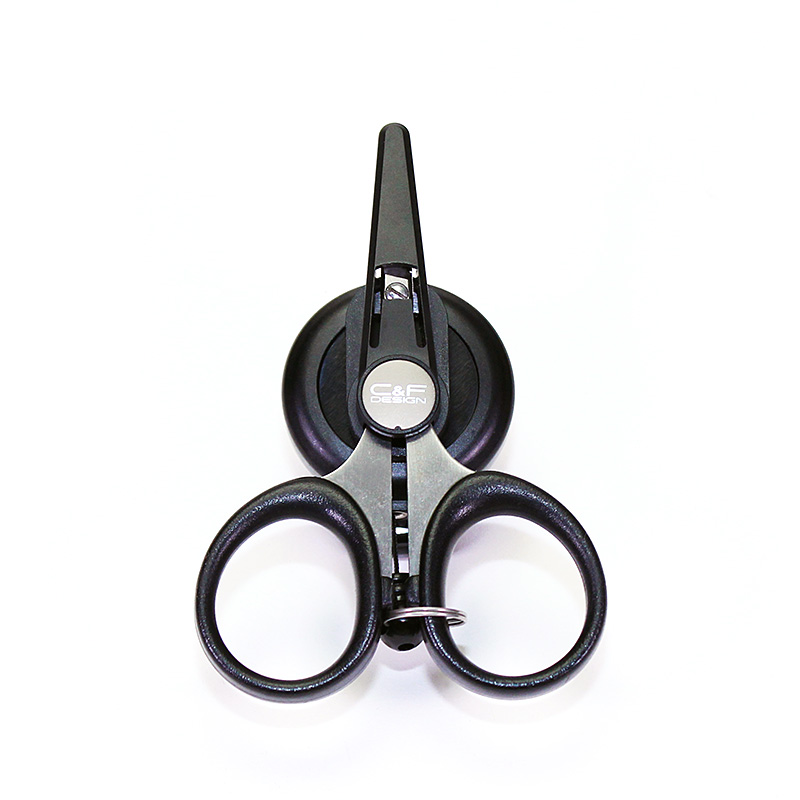 C&F DESIGN　CFA-72/WS シザースつきフレックスピンオンリール Flex Pin-On Reel/Scissors