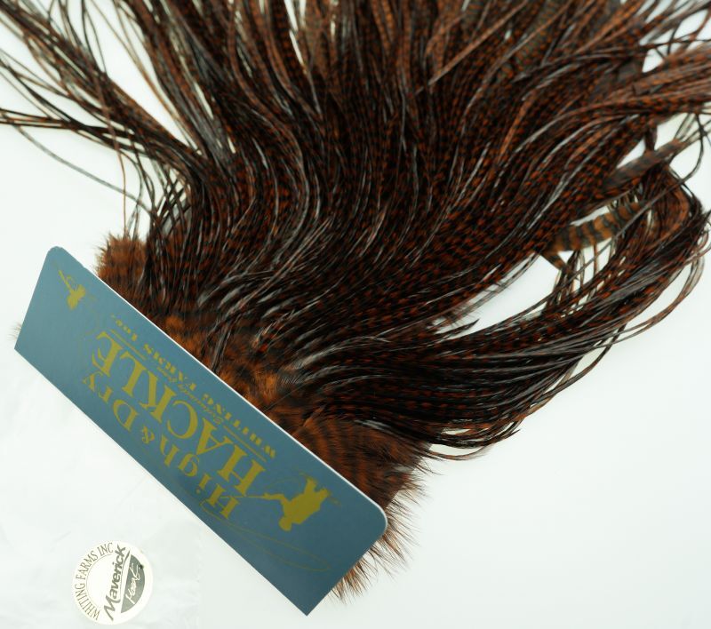 ホワイティング ルースターサドル Whiting Rooster Saddle グリズリーダイドコーチマンブラウン 鱒夢