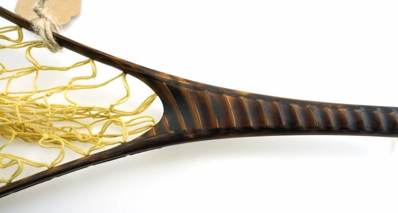 國ネット カスタムネット國 ランディングネット バンブー積層 渓流向けストレート 銘木 鱒夢